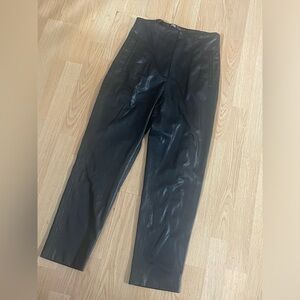Zara pleather pants
